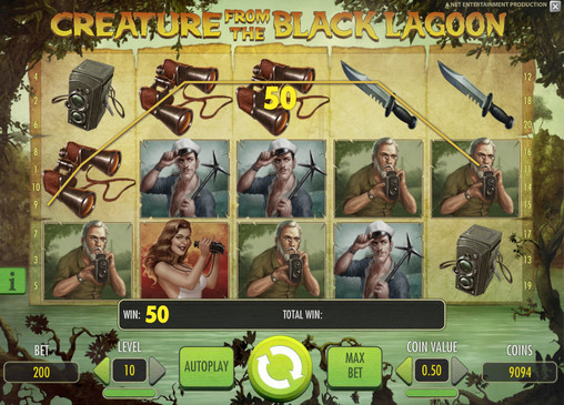 Игровой автомат "Тварь из Черной лагуны"